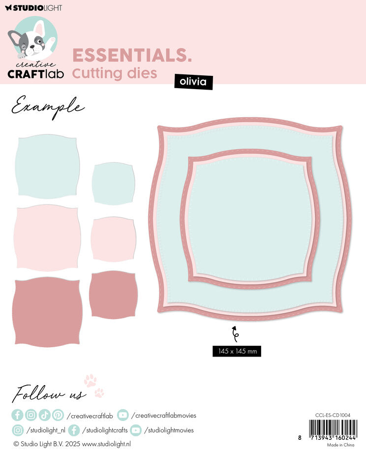Studio Light - Creative CraftLab - Essentials - Dies - Olivia