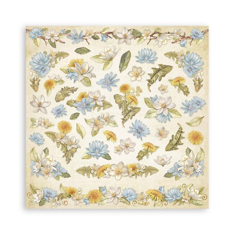 Stamperia - 8 x 8 - Paper Pad - Hidden Grove