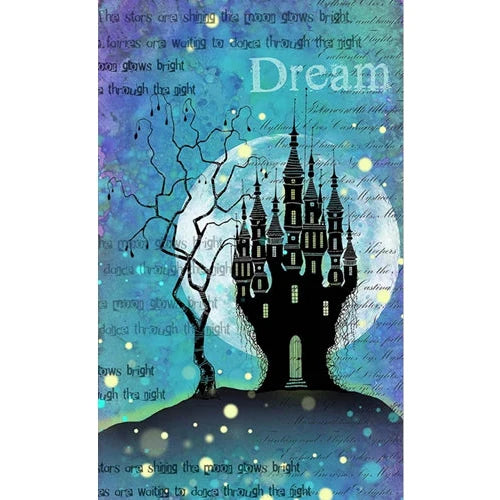 Lavinia - Dragon Stone Castle - Clear Polymer Stamp - LAV533