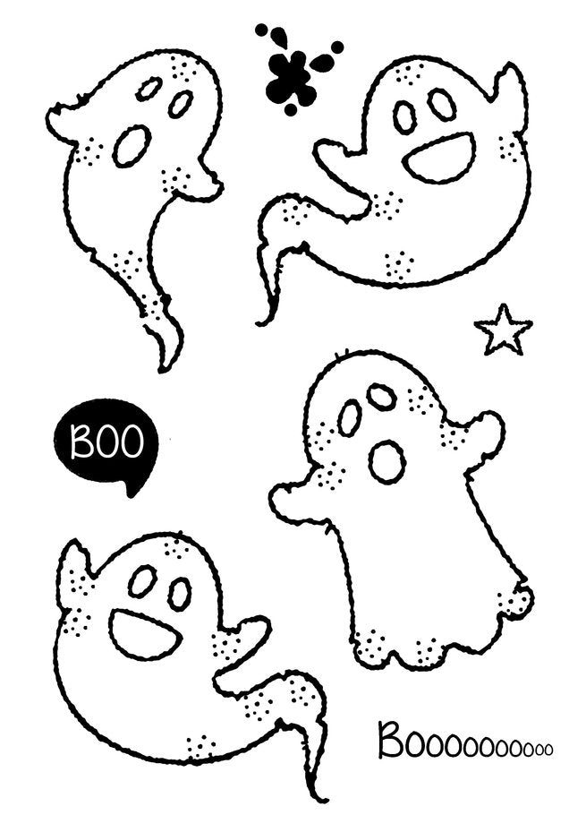 Woodware - Clear Stamps - A7 - Tiny Ghost