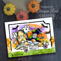 Woodware - Clear Stamps - A6 - Spooky Night