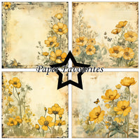 Paper Favourites - Paper Pad - 6 x 6 - Buttercup