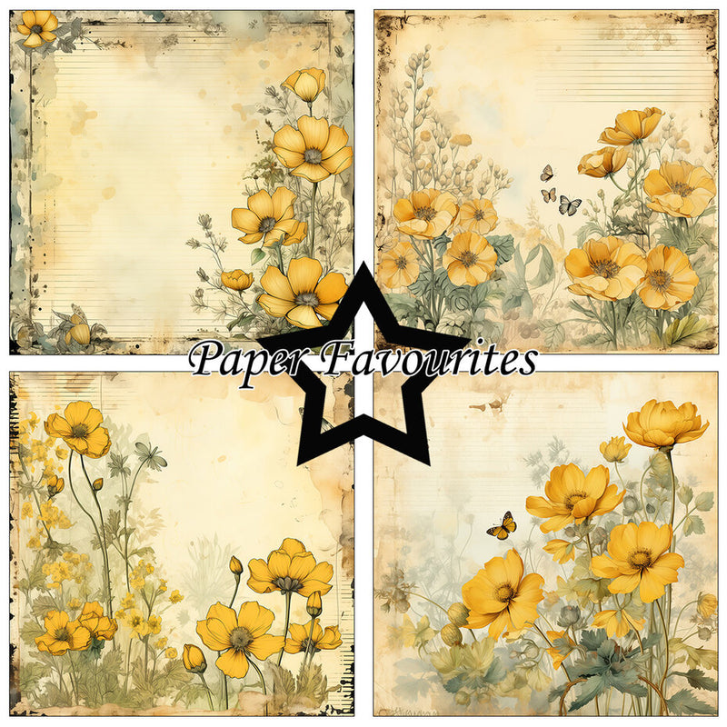 Paper Favourites - Paper Pad - 6 x 6 - Buttercup