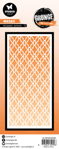 Studio Light - 4 x 8.25 - Grunge - Stencil - Wallpaper Pattern