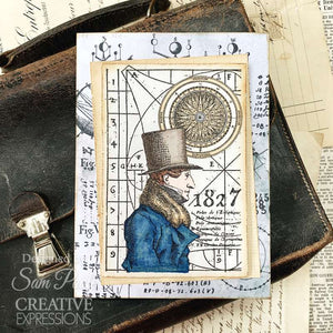 Creative Expressions - A6 - Rubber Stamp - Sam Poole - Mr. Foreteller