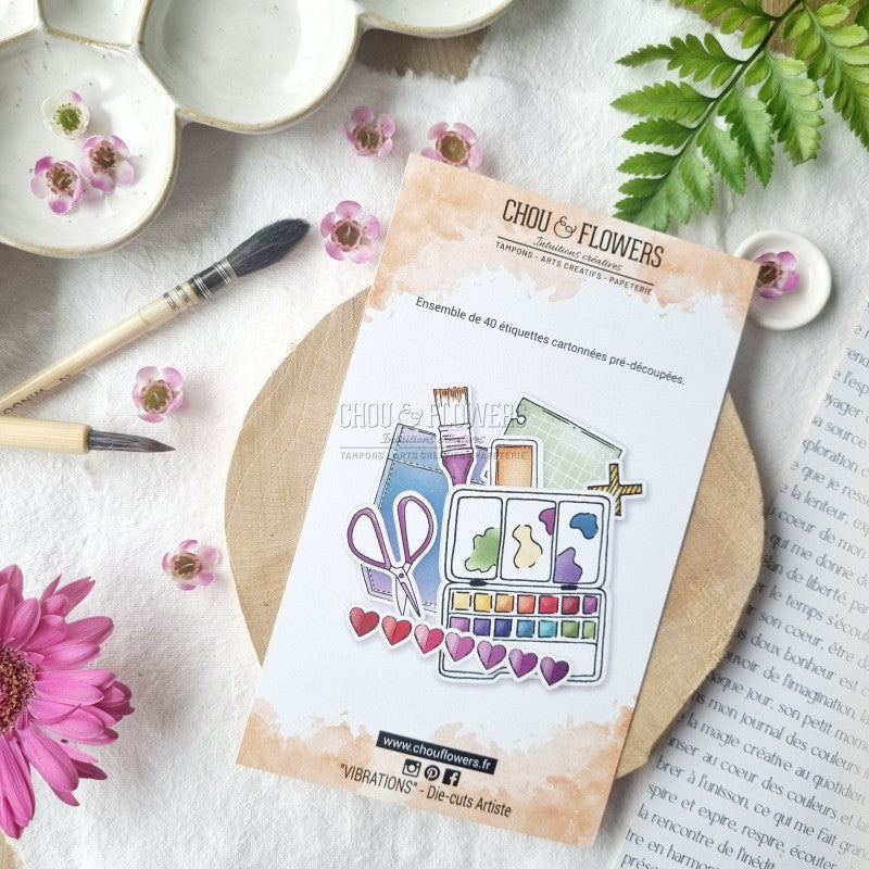 Chou & Flowers - Die Cuts - Vibrations - Artist