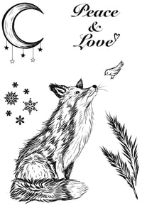 Creative Expressions - Clear Stamp Set - Designer Boutique - Winter Fox