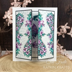 Katkin Krafts - Stencil - Kaleidoscope