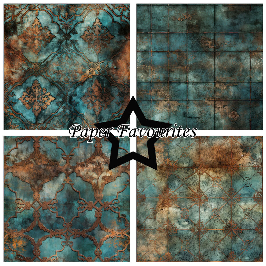 Paper Favourites - Paper Pad - 6 x 6 - Patina