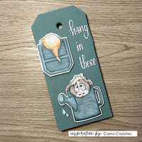 Vaessen Creative - Carla Creates - Clear Stamp Set - Guinea Pigs 4