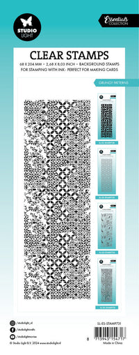 Studio Light - Essentials - Clear Stamp - Grungy Pattern