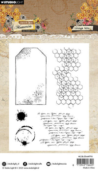 Studio Light - Clear Stamp Set - A6 - Hazel Eaton - Grunge Bits