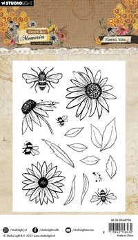 Studio Light - Clear Stamp Set - A6 - Hazel Eaton - Floral Bits