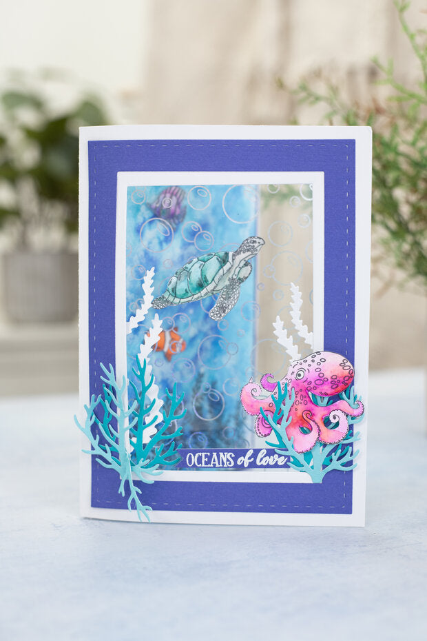 Crafter's Companion - 6 x 6 Paper Pad - Enchanted Ocean