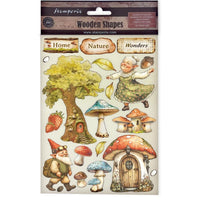 Stamperia - A5 - Hidden Grove - Wooden Shapes