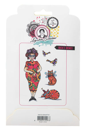 Studio Light -  Art by Marlene - Cling Stamps - Frida's Friends