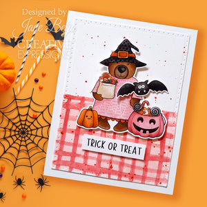 Creative Expressions - A6 - Clear Stamp Set - Jane's Doodles - Halloween Trick or Treat