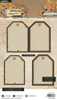 Studio Light - Tag Folding Card Die Set - Hazel Eaton
