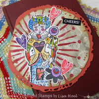 PaperArtsy - Stencil - Kate Crane - PS467