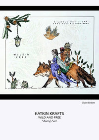 Katkin Krafts - Clear Photopolymer Stamps - Antlers