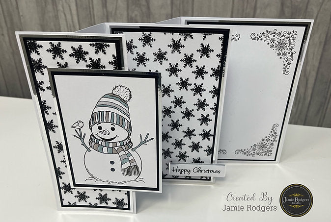 Creative Expressions - A6 - Clear Stamp Set - Jamie Rodgers - Christmas Wishes Collection - Rodney the Snowman