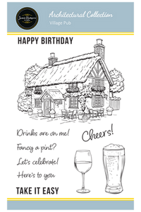 Creative Expressions - A6 - Clear Stamp Set - Jamie Rodgers - Architectural Collection - Village Pub