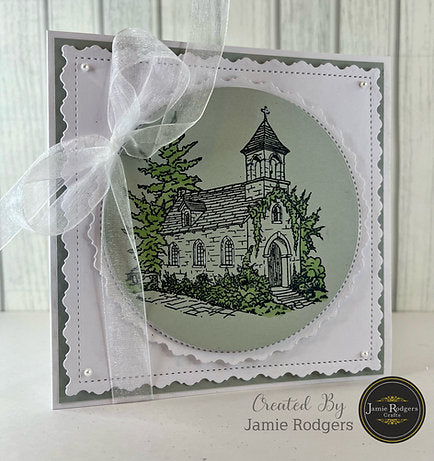 Creative Expressions - A6 - Clear Stamp Set - Jamie Rodgers - Architectural Collection - Church