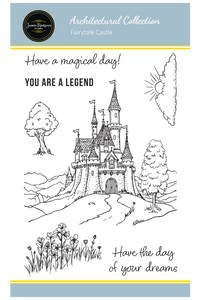 Creative Expressions - A6 - Clear Stamp Set - Jamie Rodgers - Architectural Collection - Fairytale Castle