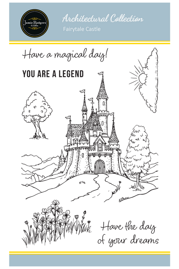 Creative Expressions - A6 - Clear Stamp Set - Jamie Rodgers - Architectural Collection - Fairytale Castle