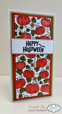 Creative Expressions - A6 - Clear Stamp Set - Autumn Collection - Halloween Sentiments