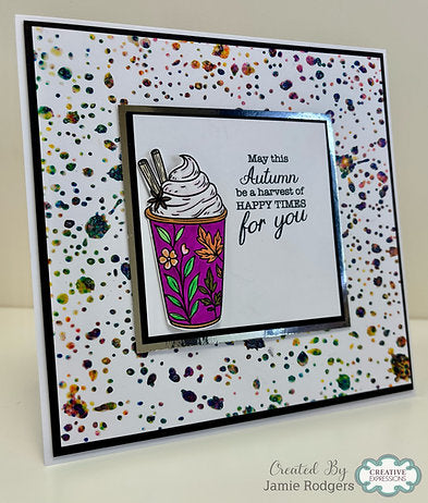 Creative Expressions - A6 - Clear Stamp Set - Autumn Collection - Pumpkin Owl