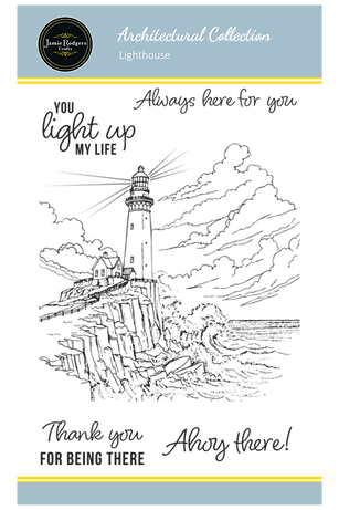 Creative Expressions - A6 - Clear Stamp Set - Jamie Rodgers - Architectural Collection - Lighthouse