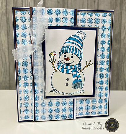 Creative Expressions - A6 - Clear Stamp Set - Jamie Rodgers - Christmas Wishes Collection - Rodney the Snowman
