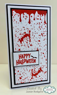 Creative Expressions - A6 - Clear Stamp Set - Autumn Collection - Halloween Sentiments