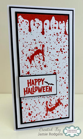 Creative Expressions - A6 - Clear Stamp Set - Autumn Collection - Halloween Sentiments