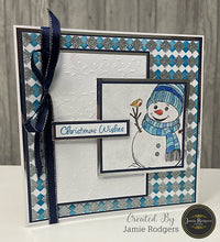 Creative Expressions - A6 - Clear Stamp Set - Jamie Rodgers - Christmas Wishes Collection - Rodney the Snowman