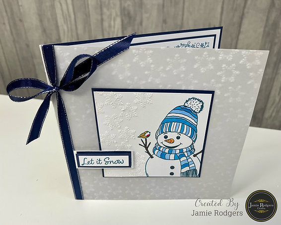 Creative Expressions - A6 - Clear Stamp Set - Jamie Rodgers - Christmas Wishes Collection - Rodney the Snowman