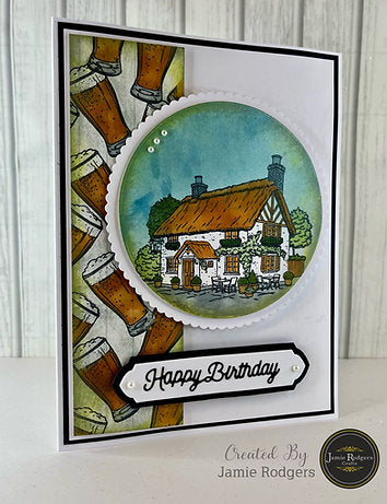 Creative Expressions - A6 - Clear Stamp Set - Jamie Rodgers - Architectural Collection - Village Pub