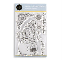 Creative Expressions - A6 - Clear Stamp Set - Jamie Rodgers - Christmas Wishes Collection - Rodney the Snowman