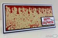 Creative Expressions - DL - Clear Stamp Set - Jamie Rodgers - Autumn Collection - Splatter