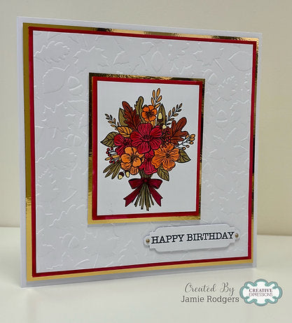 Creative Expressions - A6 - Clear Stamp Set - Autumn Collection - Autumn Sentiments