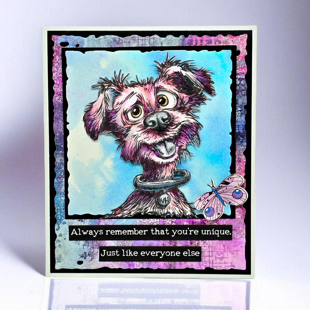 AALL & Create - A6 - Clear Stamps - 1269 - Author De Mwa - Skyline Sniffs