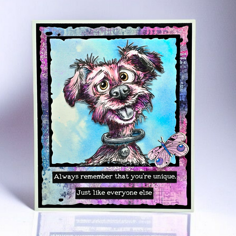 AALL & Create - A6 - Clear Stamps - 1269 - Author De Mwa - Skyline Sniffs