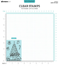 Studio Light - Clear Stamp - Driving Home for Christmas - Laurens Van Gurp