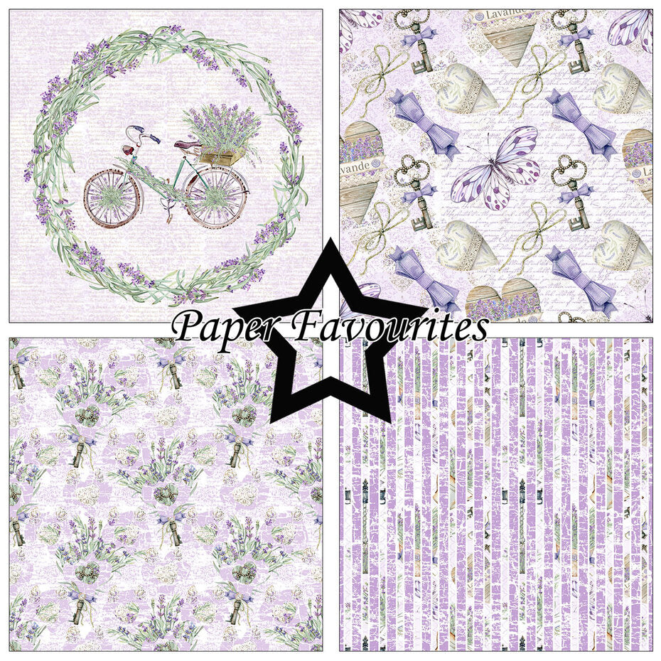 Paper Favourites - Paper Pad - 6 x 6 - Lavender