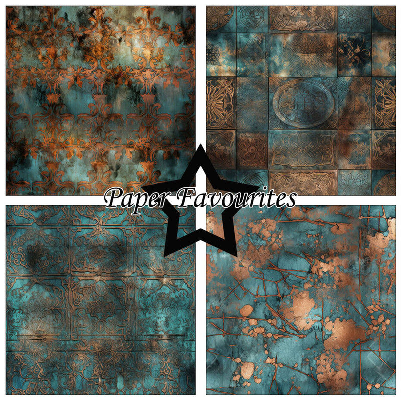 Paper Favourites - Paper Pad - 6 x 6 - Patina