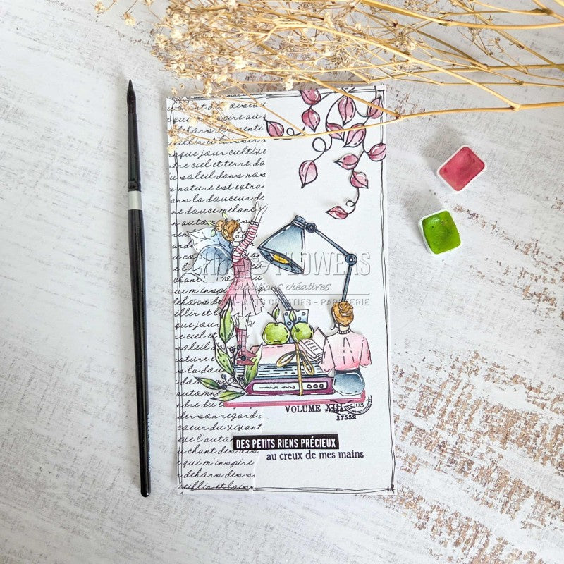 Chou & Flowers - Clear Stamps - A6 - The Woods - To Tell You