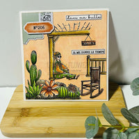 Chou & Flowers - Clear Stamps - A6 - In The Wild