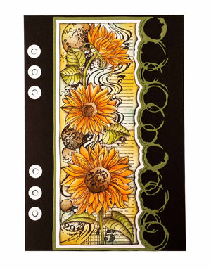 Studio Light - Grunge - Clear Stamp Set - Sunflower