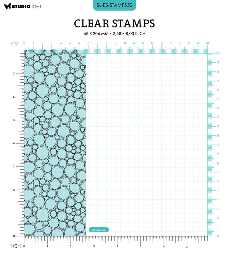 Studio Light - Essentials - Clear Stamp - Circle Background